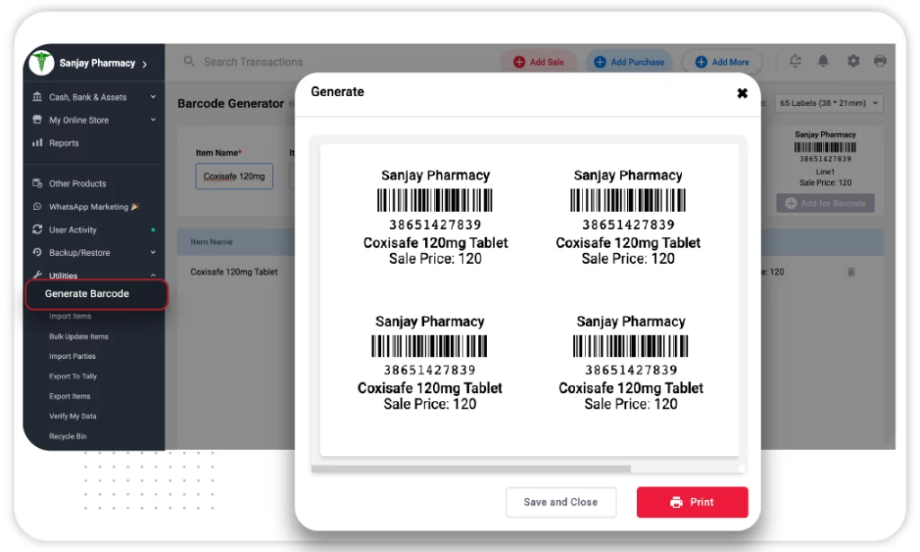 Customisable Labels