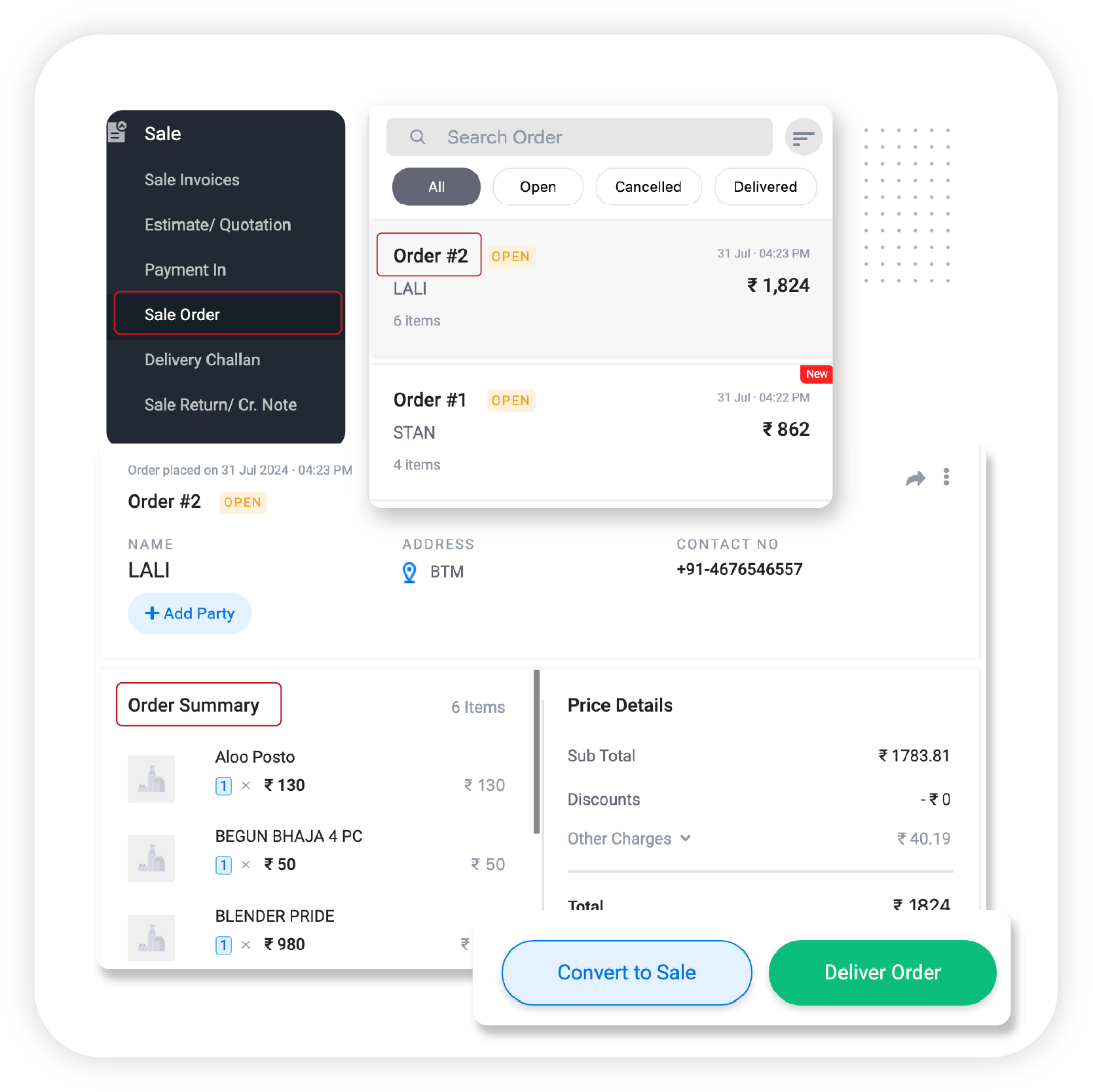 Order Tracking and Management