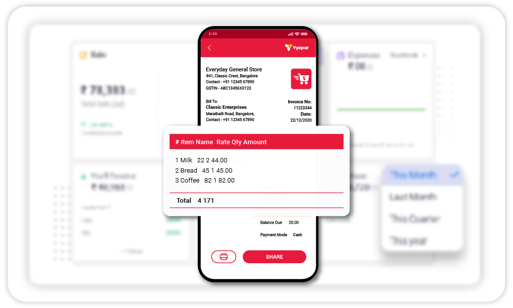 Mobile App for On-the-Go Billing