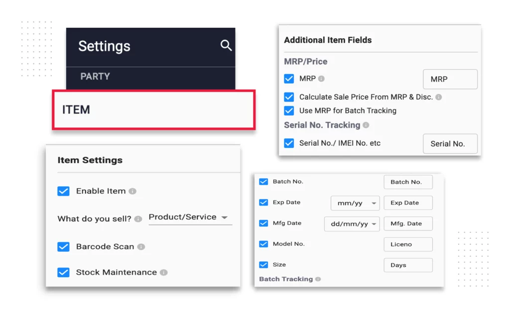 Custom Fields - Warehouse Inventory Management Software