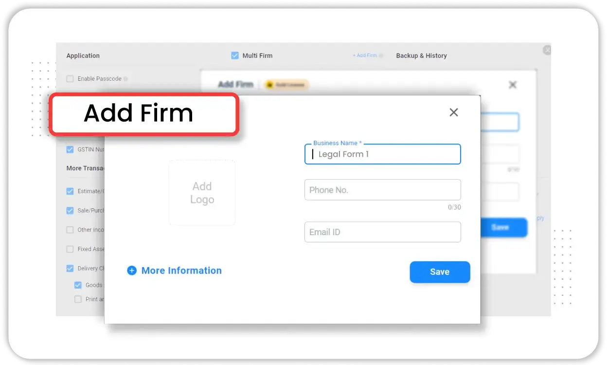 Create Multiple Firms