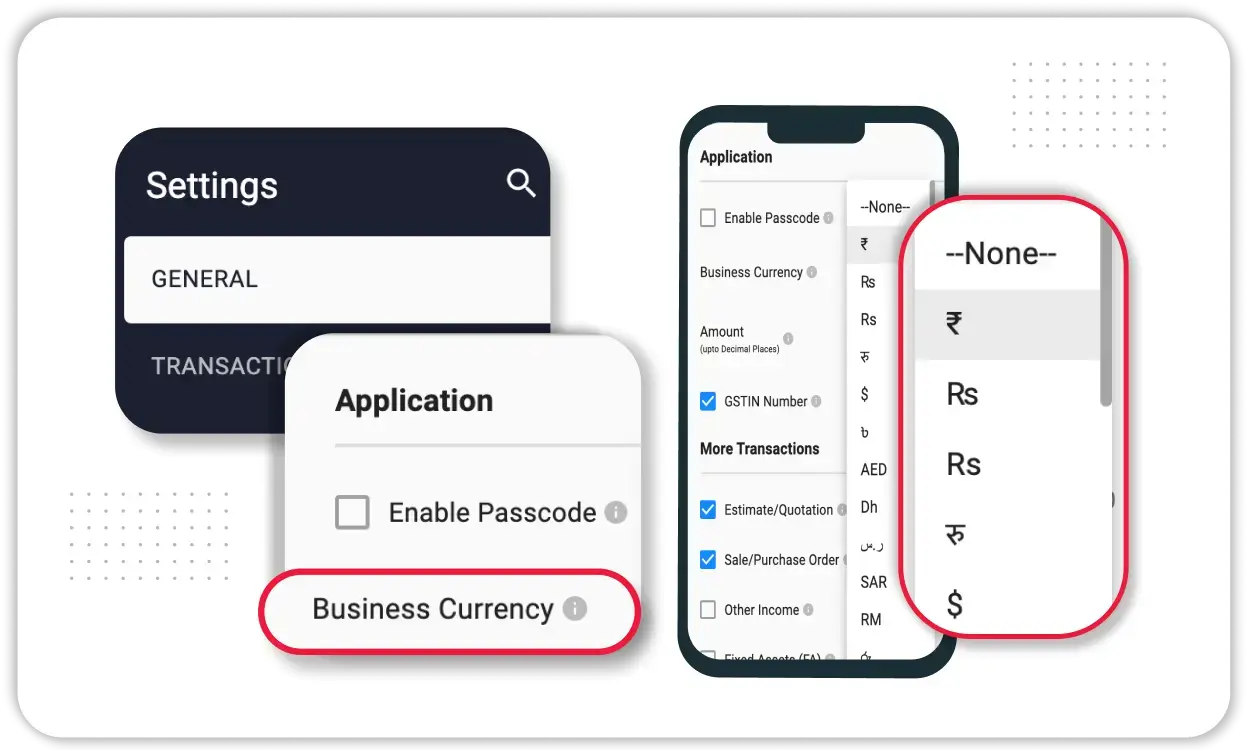 Native-Currency Support - Computerized Accounting Software