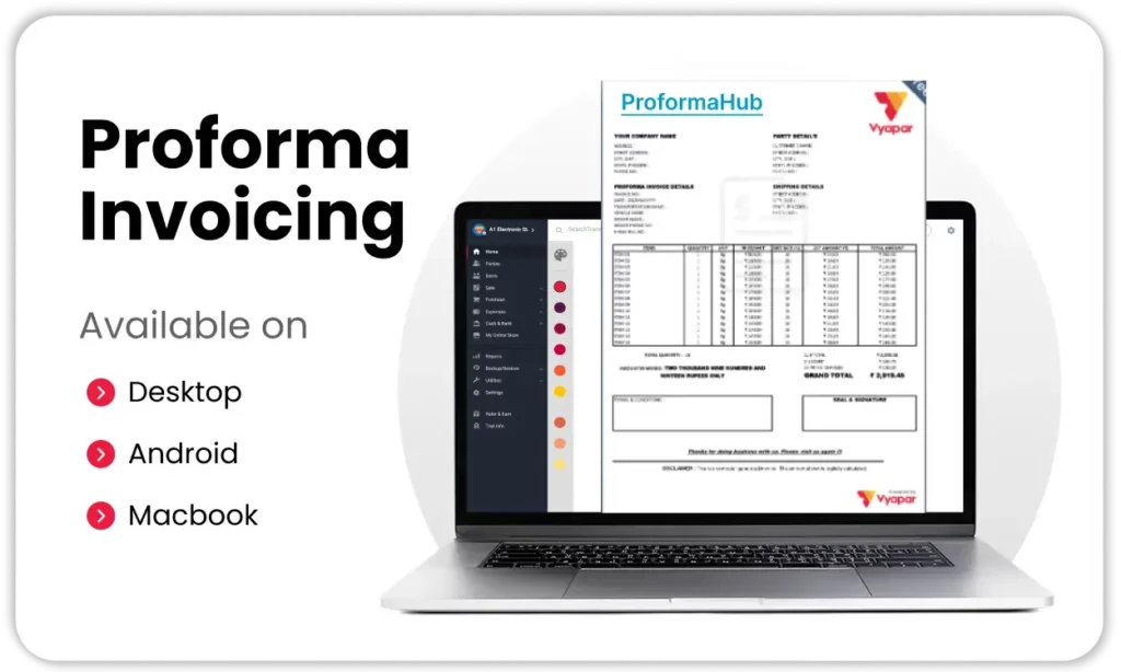 Proforma Invoices