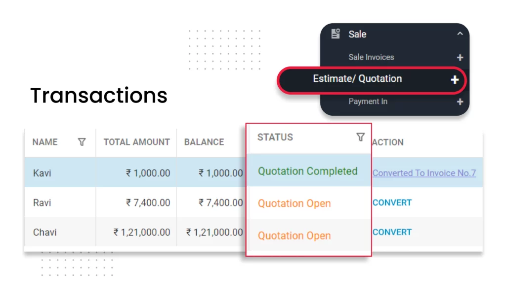 Real-Time Quotation Tracking