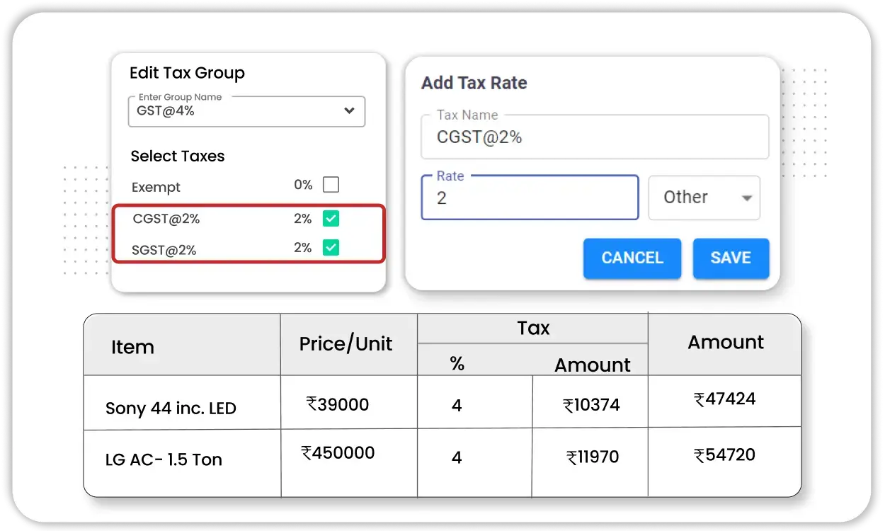 GST and Tax Compliance