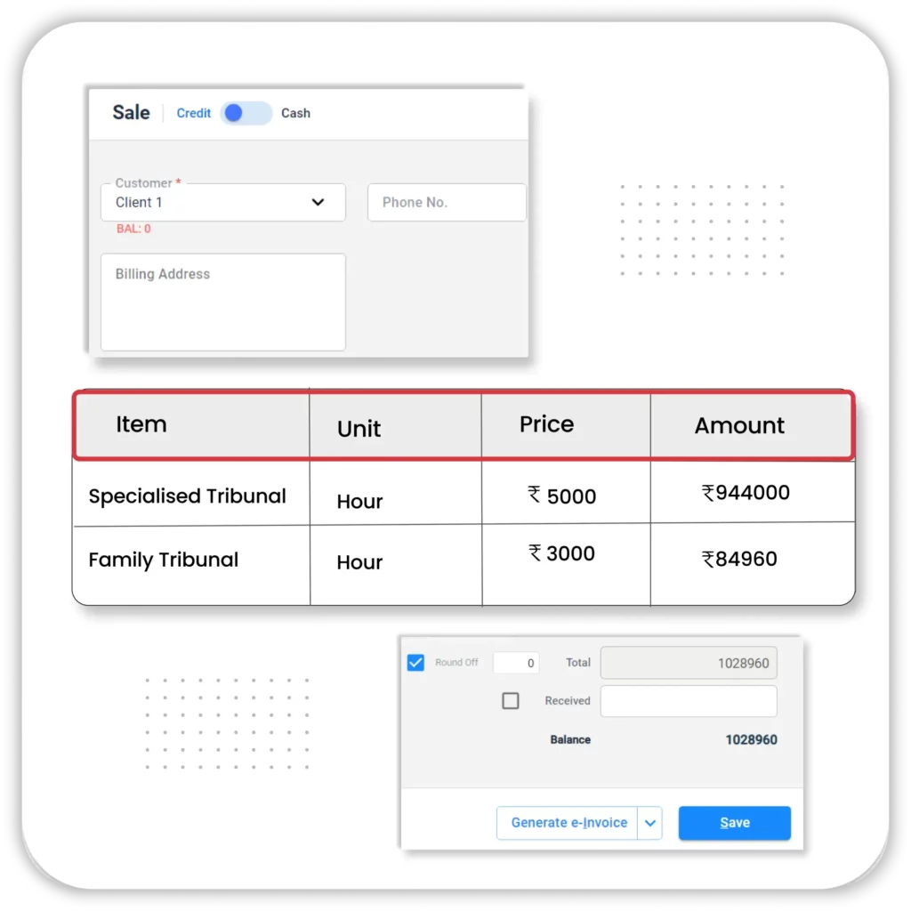 Time and Case-Based Billing