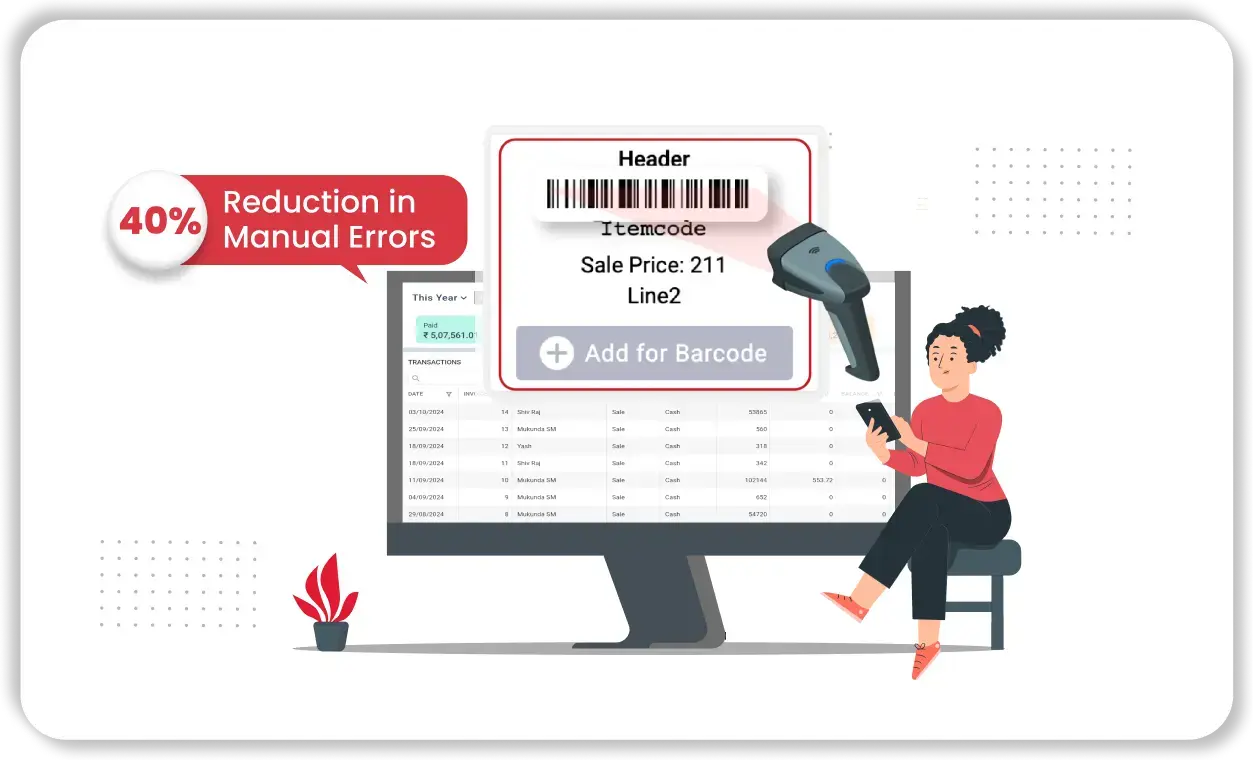 40% Reduction in Manual Errors