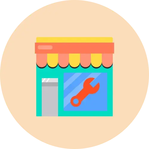 Electrical Hardware Shops Icon