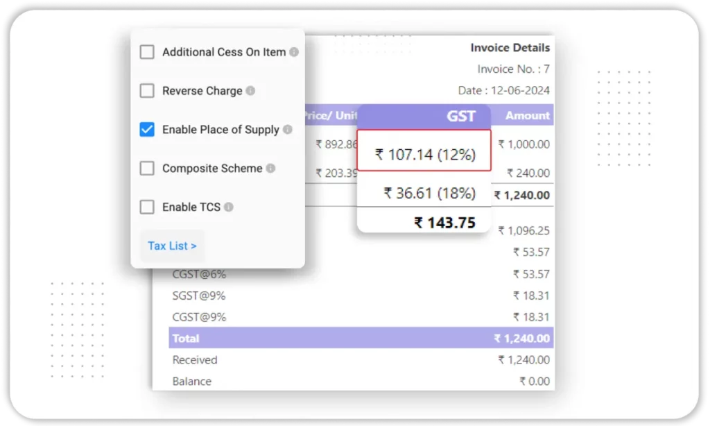 GST Compliance