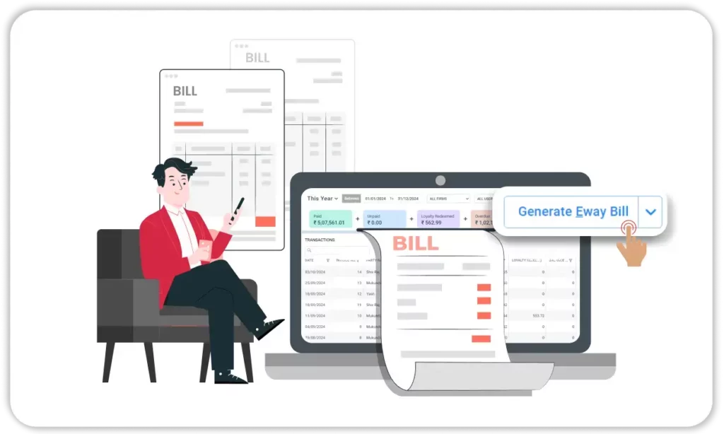 Generate E-way bill