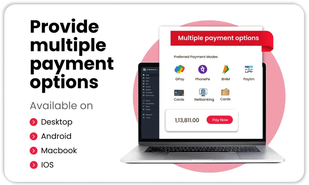 Multiple Payment Options