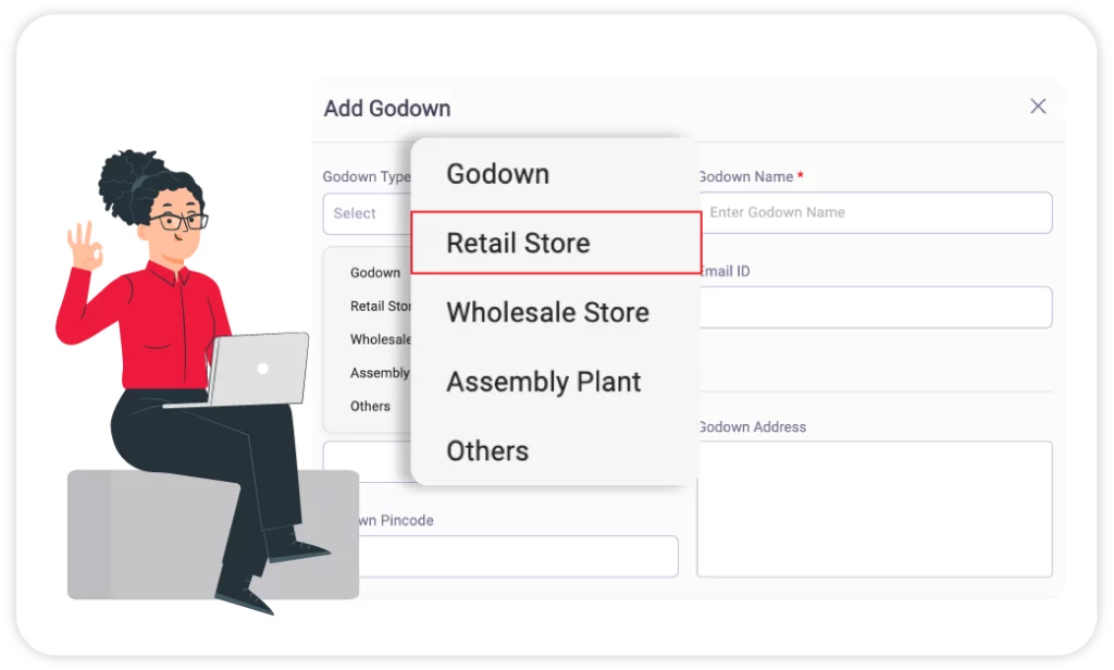 Item Location - Retail Store Inventory Software