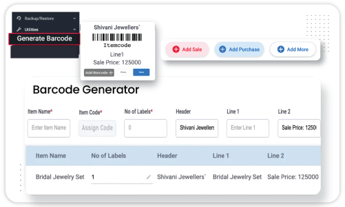 Barcode Generation - Retail POS Software