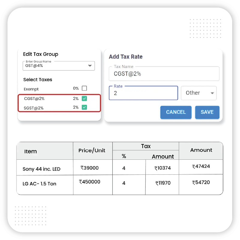 GST and Tax Compliance - Retail POS Software