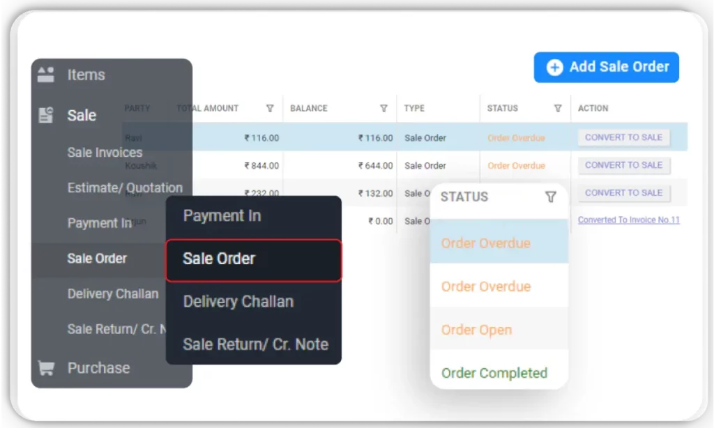 Order and Delivery Management