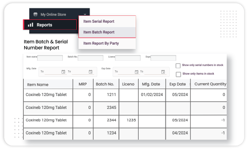 Serial & Batch Tracking