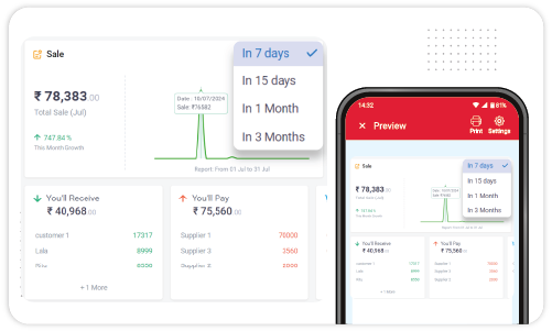 Business Dashboard - Accounting App for Android