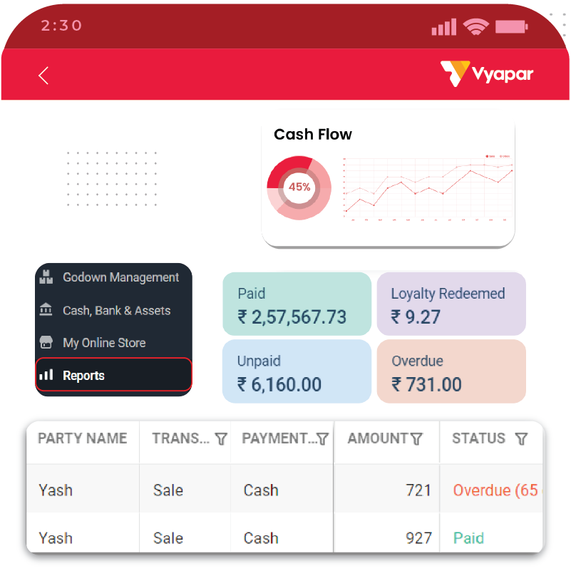 Automated Financial Reports - Accounting App for Android