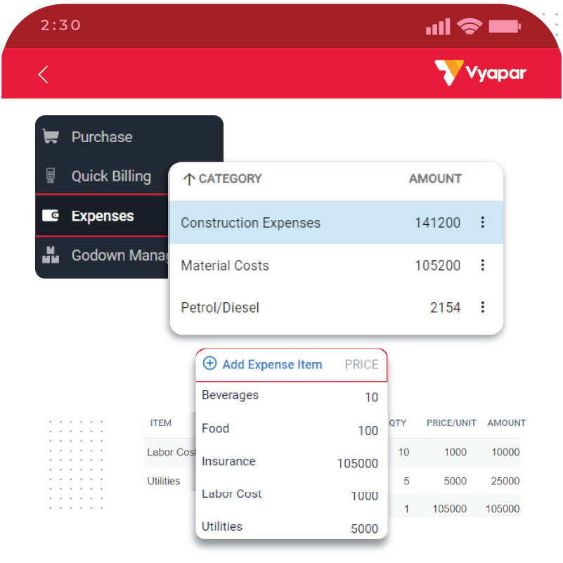 Expense Management - Accounting App for Android