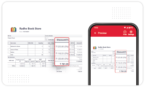 Discount and Offers Management - Android POS Software