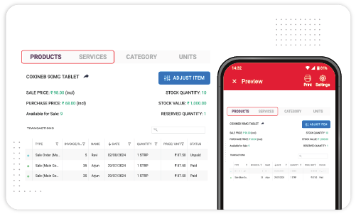 Product Variants Management - Android POS Software