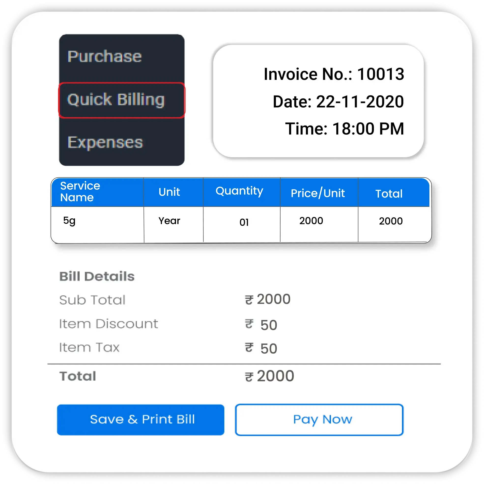 Automated Billing and Invoicing