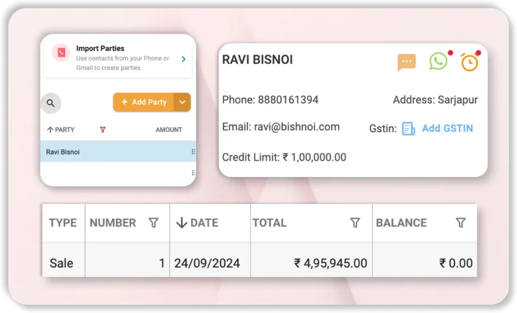 Customer Database Management