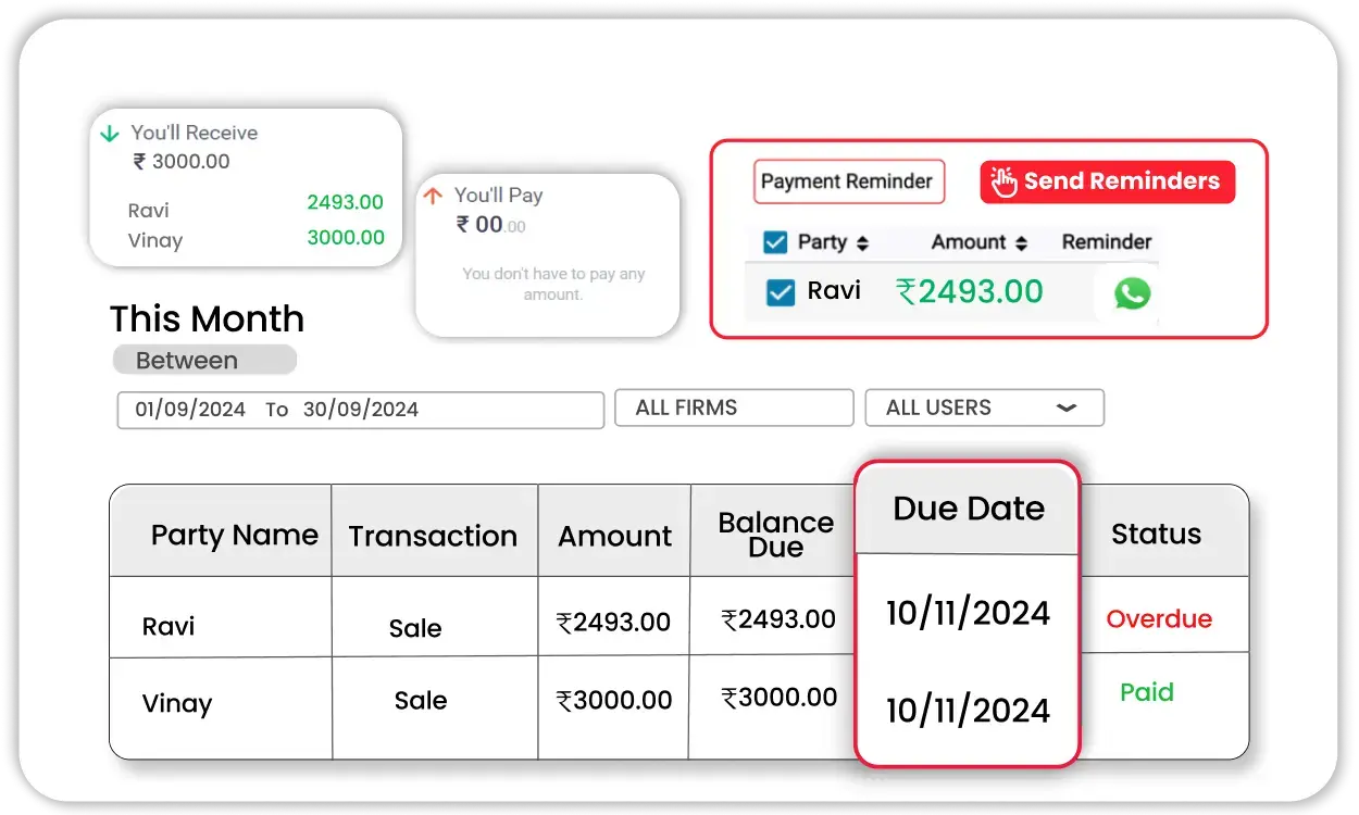 Easy Payment Tracking