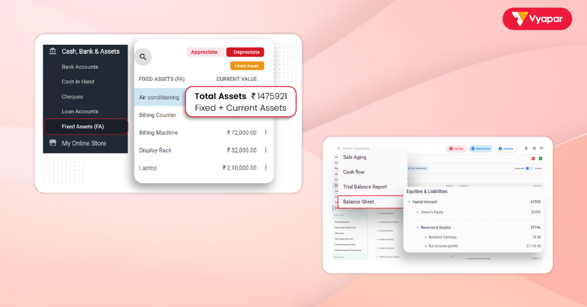 How Vyapar App Can Help Manage Assets