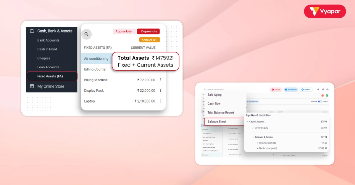 How Vyapar App Can Help Manage Assets