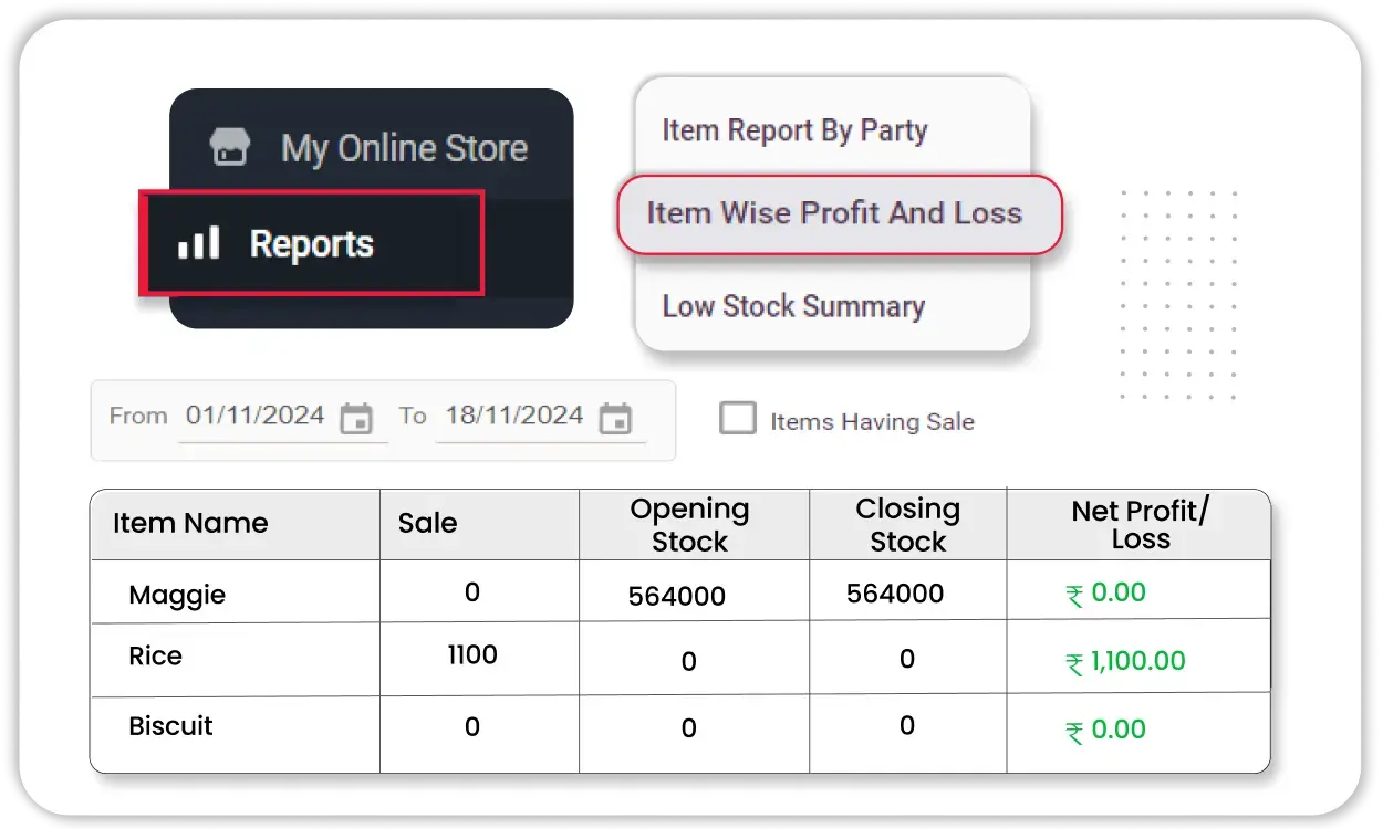 Inventory Cost Tracking