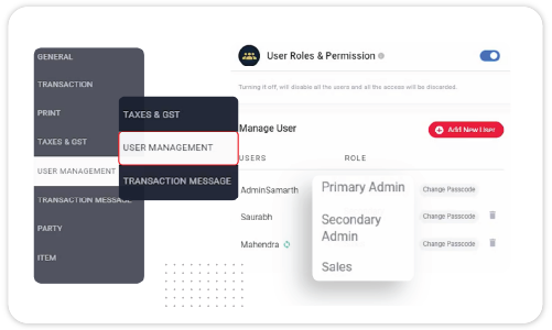 Multi-User Access - Material Inventory Management Software