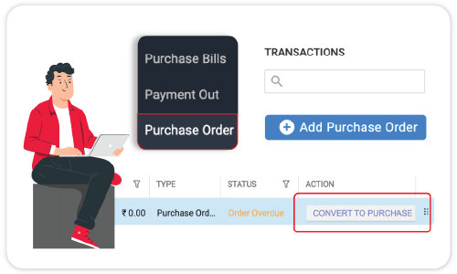 Purchase Order Management - Material Inventory Management Software