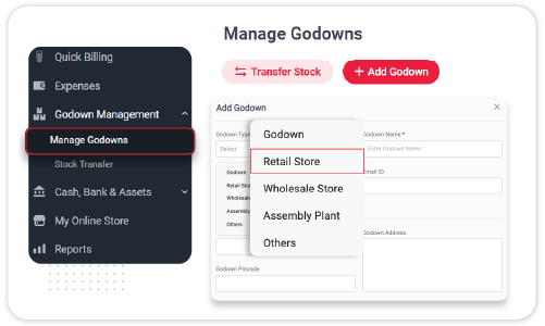 Multi-Warehouse Tracking - Material Inventory Management Software