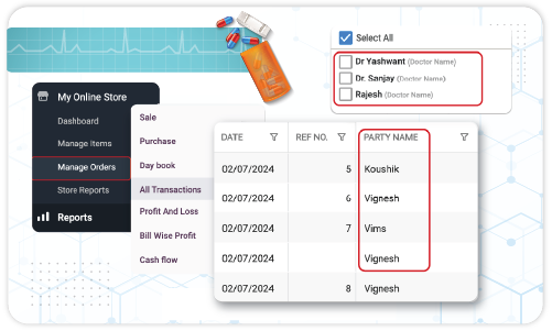 Patient and Customer Management - Medical Bill Generator