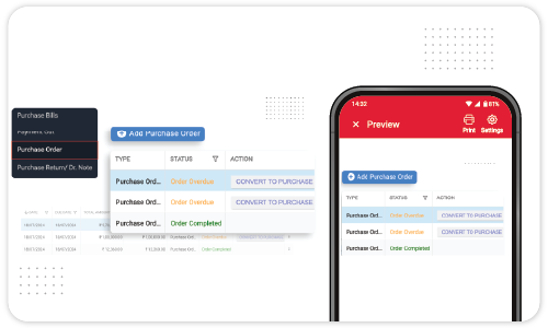 Purchase Order Management on Mobile