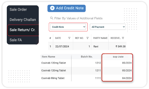 Expiry & Return Management