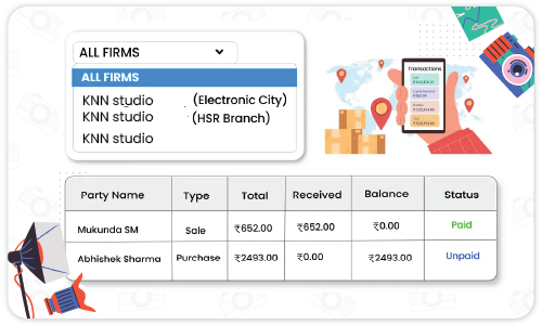 Multi Store Management - Photography POS Software