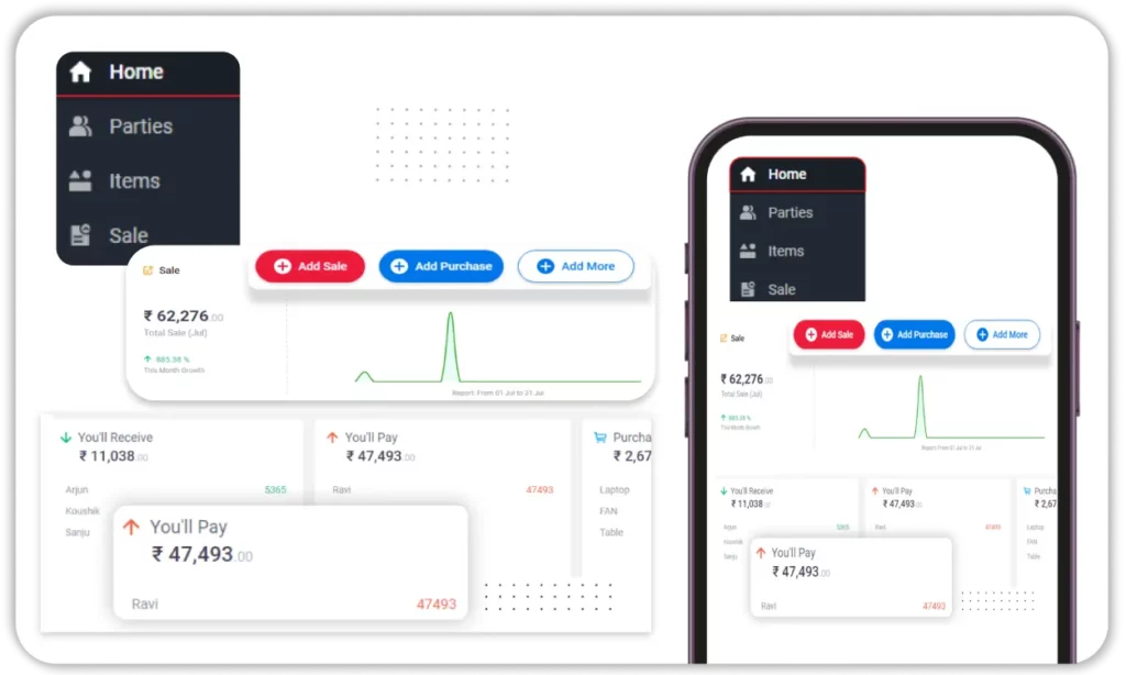 Business Dashboard - Invoice App For Android