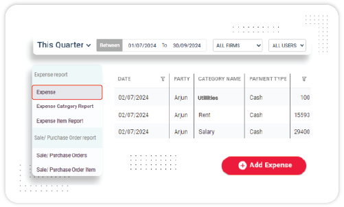 Daily Expense Management