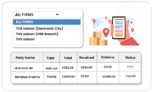 Multi-Salon Store Management Feature