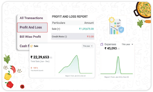 Transaction History and Reporting - Hotel Bill Generator