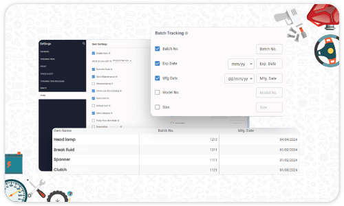 Batch and Serial Number Tracking