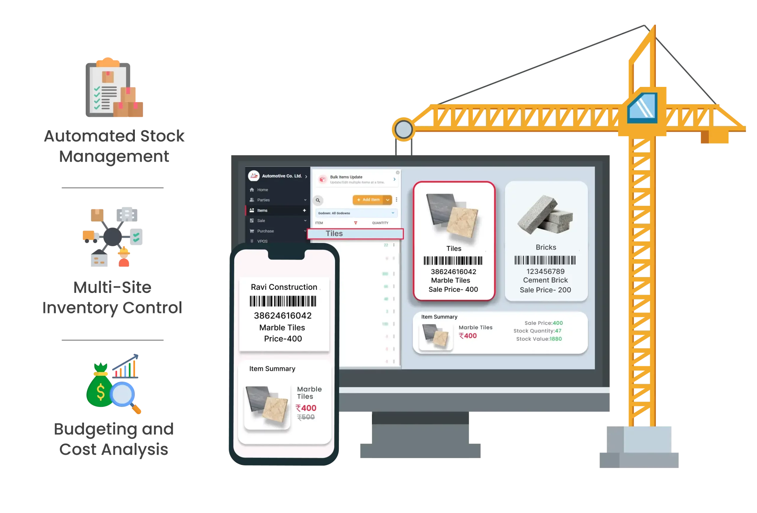 Construction Inventory Management Software System-hero