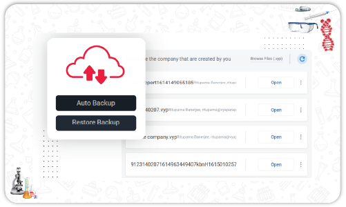 Cloud-Based Backup and Data Security - Lab Inventory Software