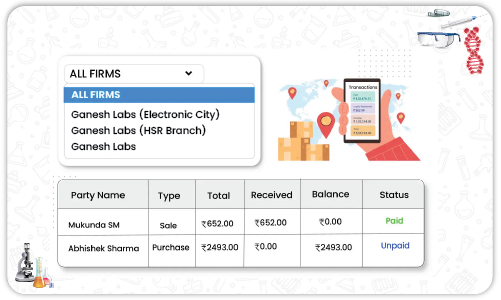 Multiple Lab Store Management - Lab Inventory Software