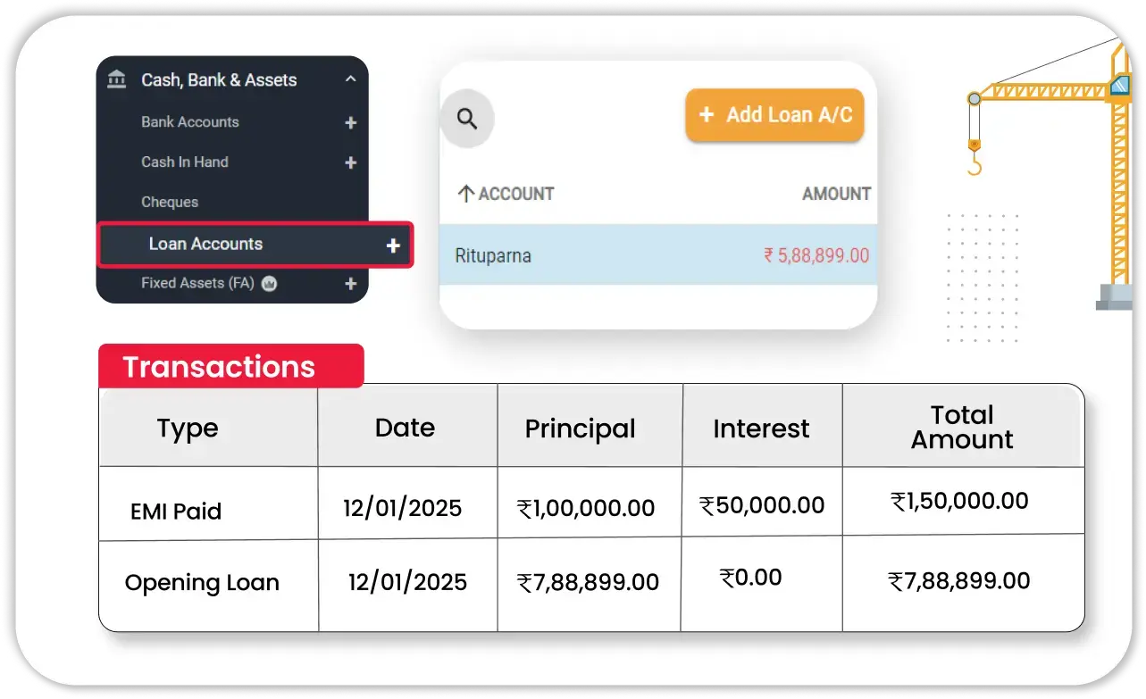 Loan and EMI Tracking