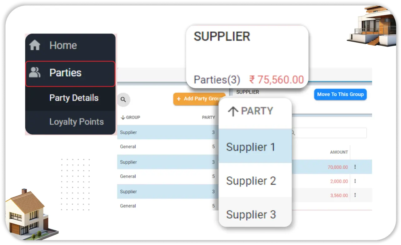 Vendor and Supplier Management - Real Estate Accounting Software