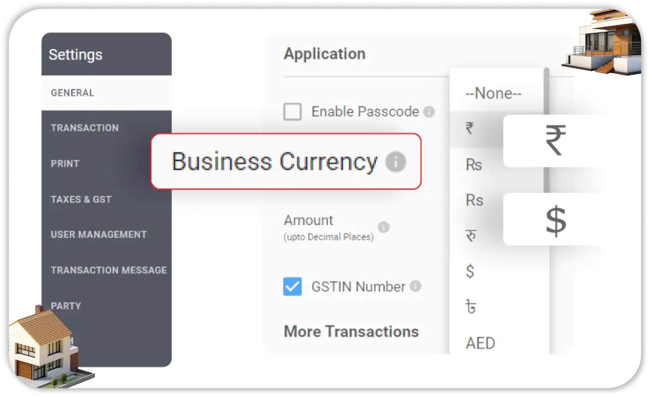 Multi-Currency Support - Real Estate Accounting Software