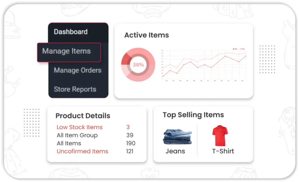 Custom Inventory Reports - Clothing Inventory Management